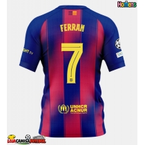 Camisa de Futebol Barcelona Ferran Torres #7 Equipamento Principal 2025-26 Manga Curta